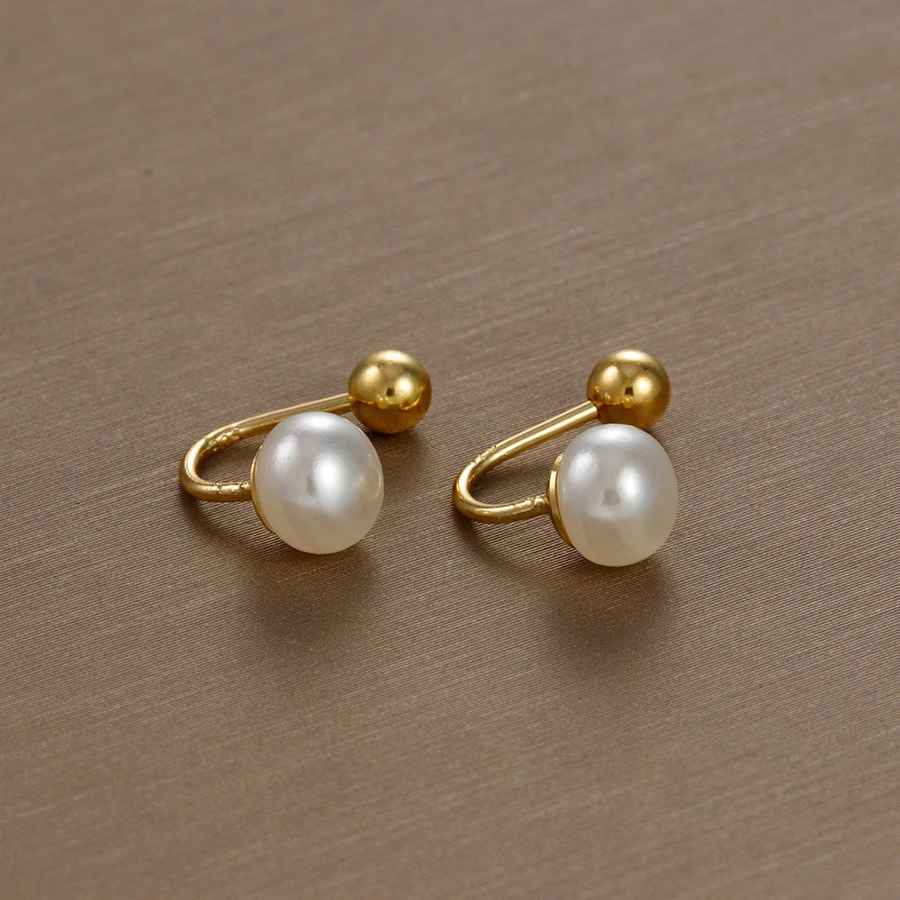 2PC Stainless Steel Gold Color Minimal Crystal Star Ear Studs Earring Women Korean Helix Studs Tragus Cartilage Piercing Jewelry