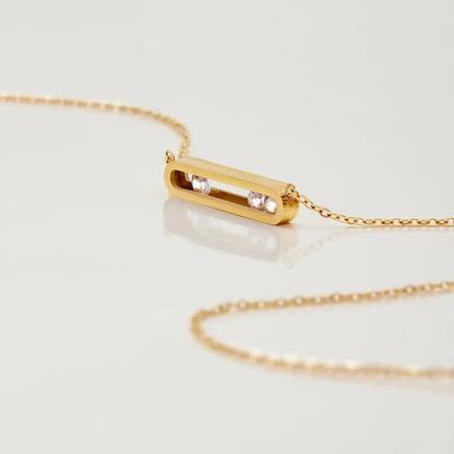 Abby Sculpted Gold Pendant