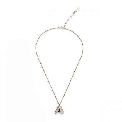 Bejewelled Moth Pendant
