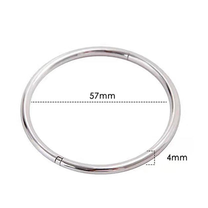 925 Sterling Silver 4MM Bangle Bracelets for Women - Luxury Quality Wholesale Jewelry