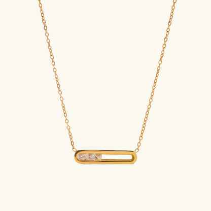Abby Sculpted Gold Pendant