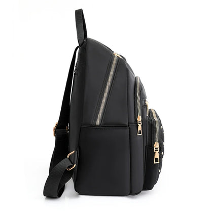 Fashion Bagpack Women High Quality Nylon Backpacks Female Big Travel Back Pack Large School Bags for Teenage Girls Shoulder Bag
