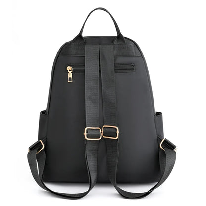 Fashion Bagpack Women High Quality Nylon Backpacks Female Big Travel Back Pack Large School Bags for Teenage Girls Shoulder Bag