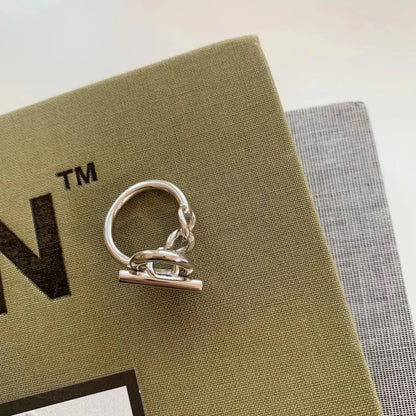 925 Sterling Silver Adjustable Geometric Rings for Women - Elegant Vintage Wedding Jewelry and Valentine's Gift