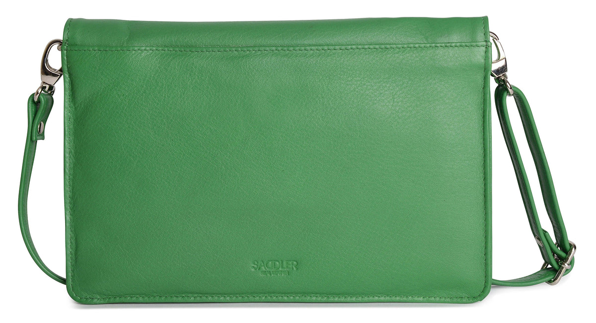 SADDLER Olivia 3-Section Leather Crossbody Bag & Clutch – Compact & Stylish - Gift Boxed